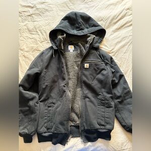 Carhartt Sherpa Lined Jacket with Removable Hood